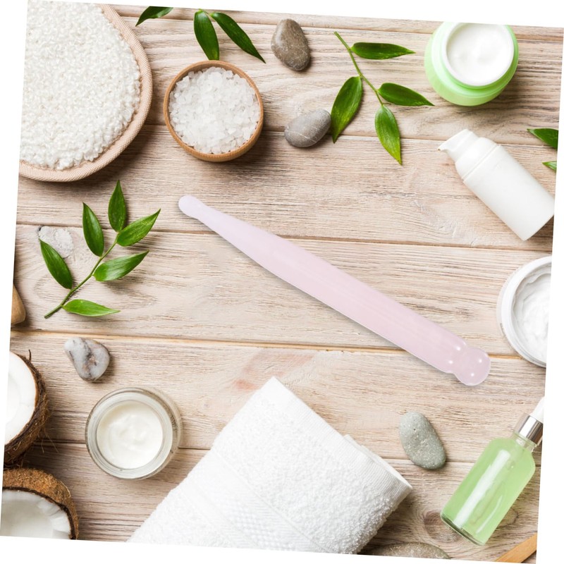 FOMIYES Rose Quartz Acupressure Massage Pen Gua Scraping Massage Tools