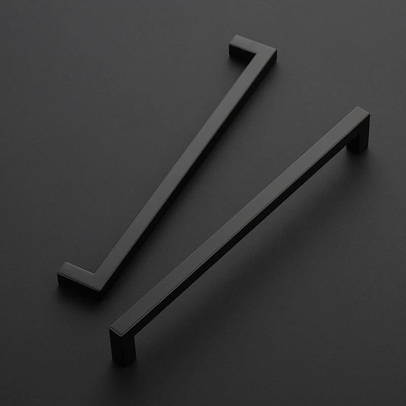 Ravinte 18 Pack 10 Inch Square Cabinet Handles - Matte