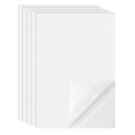 Water Soluble Embroidery Paper Stabilizer A4 Machine Stick and Stitch Embroidery Stabilizers Backing Transfer Paper Film Wash Away 5PCS