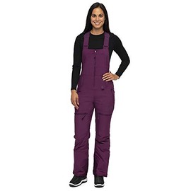 Arctix Women's Eco Friendly Traverse Bib Overalls, Plum, X-Large Short