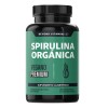 Spirulina Orgánica 100 Natural Espirulina Tecnología Cápsulas Veganas Capsulas Vitaminas
