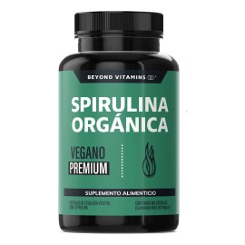 Spirulina Orgánica 100 Natural Espirulina Tecnología Cápsulas Veganas Capsulas Vitaminas Mujer Hombre Organic 180 Caps