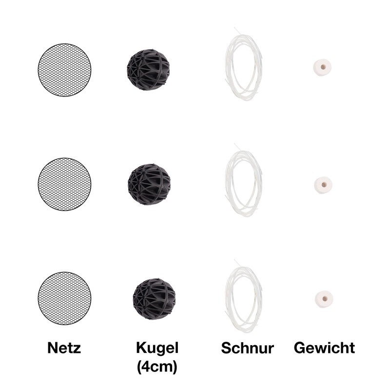 NatureHolic Floating Spheres Aquarium Moss Balls Floating Moss Balls for