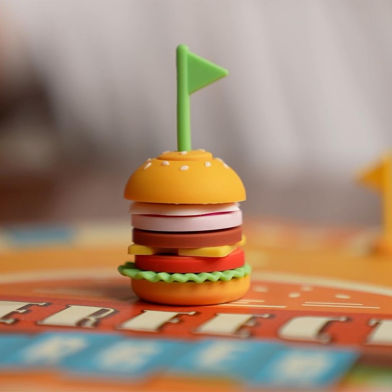 Balvi Board Game The Perfect Burger Create the Best Burger