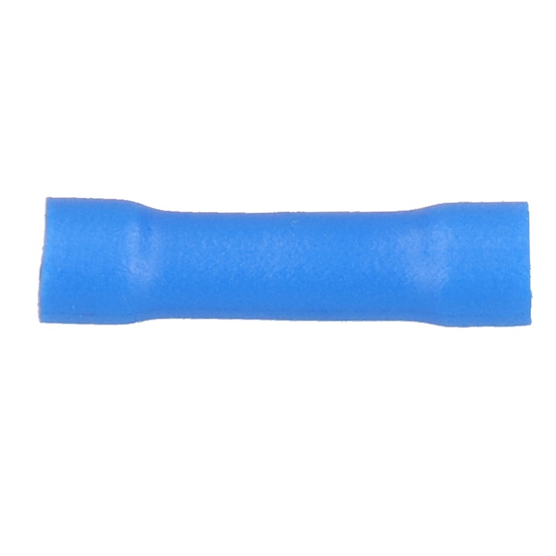 1000 Pcs Blue Butt Connectors Fully Insulated Crimp Terminal Connectors