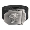 Faleto Mens Canvas Web Military Belt Outdoor Tactical Danger Tiger's