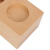 Wooden Coffee Tamper Station Stable Prevent Slip Coffee Tamper Holder