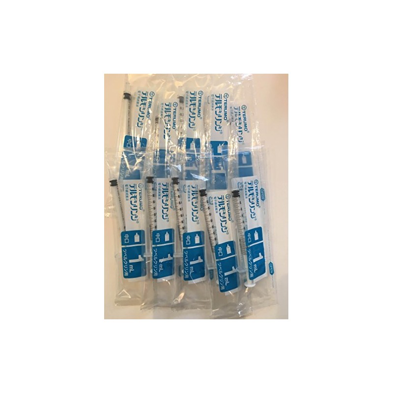 Thermo Syringes, 0.04 fl oz (1 ml), Set of 10,