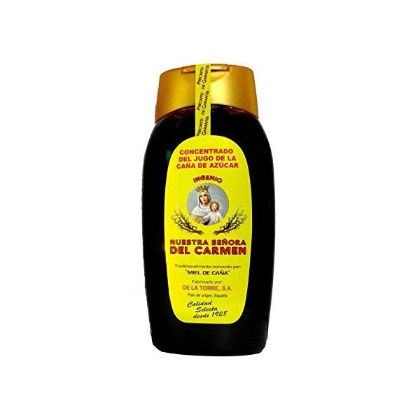 Miel de caña antigoteo 490 g Sra. del Carmen