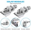 Pack of 20 Solar Panel Grounding Clamp, Mounting Solar Module