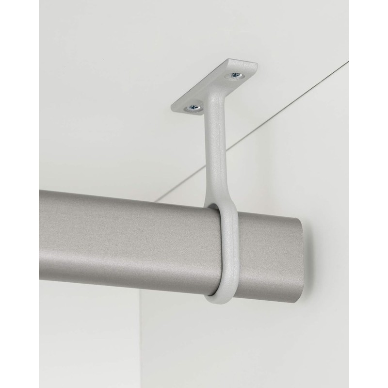 Gedotec Cupboard Rail Bearing Centre Support Bracket for Clothes Rail