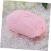 NOLITOY Milk Cotton Yarn Light Pink Chunky Hand Woven Knitting