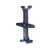 MOTO4U - Soporte para horquilla de bicicleta (25 cm), Negro