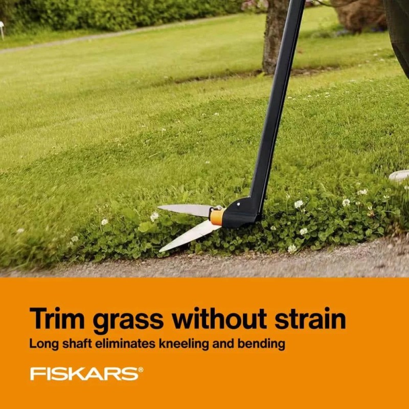 Fiskars 36 In. Long Handle Swivel Grass Shears And 4.5