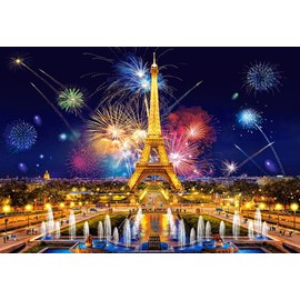 Castorland C-103997 Jigsaw 1000 pc-Glamour of The Night, Paris