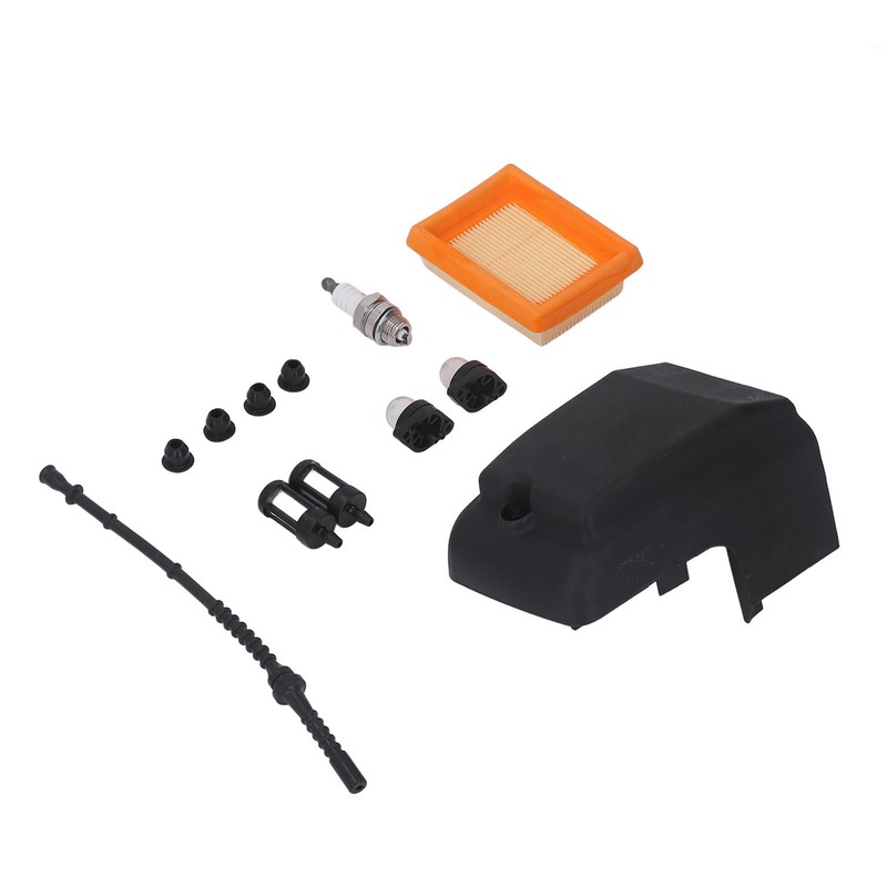 Trimmer Air Filter Cover Kit ABS Rubber Good Wear Resistance