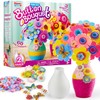Klever Kits - Artesanía de flores con 2 jarrones, haz