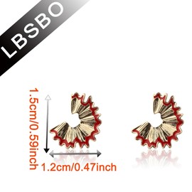 CENWA Back to School Gift Pencil Sharpening Charm Stud Earrings Artist Gift Pencil Jewellery for Women (Pencil Sharpening earrings CA)