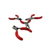 Mini Pliers Set of 4 Flat-Nose Pliers Round-Nose Pliers Side