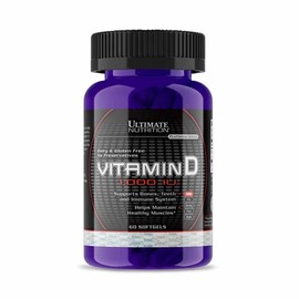 Ultimate Nutrition Vitamin D - 60 Softgels New!!!
