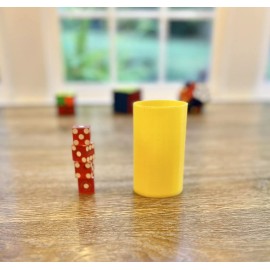 Unbranded Professional Size Dice Stacking Cup 4 Dice Capacity Straight Taper Trick Shots