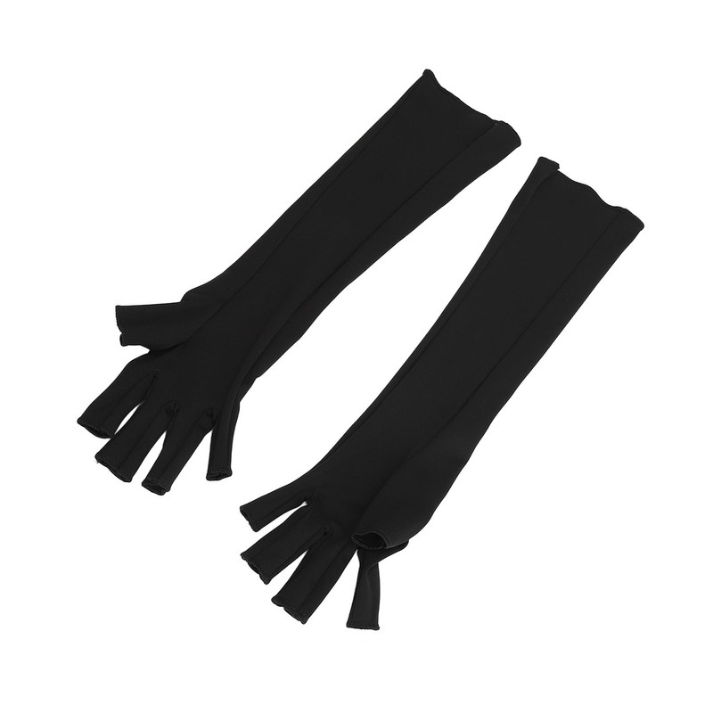 1 Pair Arthritis Compression Gloves Fingerless Compression Gloves for Women