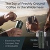 Manual Coffee Grinder by Alpaca Ventures - Stainless Steel Conical