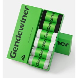 Gendewiner 6 Pairs Cotton Trainer Socks 6-9 for Womens Ladies and Mens No Show Ankle Socks Low Cut Short Non Slip Liner Seamless Athletic Casual Invisible White Black Grey Multipack