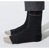Hazzys (대구신세계)HAZZYS 스트라이프 컬러배색 남성 양말 3종세트 HJSS5E105WT (DAEGU SHINSEGAE)