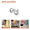 DTGN #4x1/4 Phillips Pan Head Self-Tapping Screw - 200Pack -