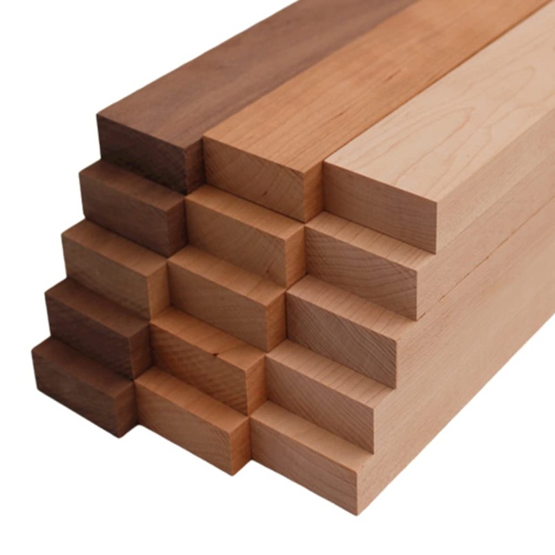 Barrington Hardwoods Domestic Variety Pack 5 Walnut, 5 Maple and