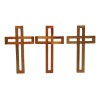 Cruz De Madera Decoracion Artesanal Cre55333rc-a