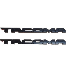 Unbranded Toyota Tacoma Blackout Badge Covers For 2013-2023 - 4x4 - Sr5 -V6