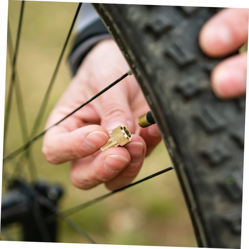 Mipcase 1 Set Bicycle Valve Adapter Set Durable Inflation Connectors