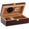 Humidor Supreme Cigar Humidor Box, Travel Humidor, Mahogany - 12