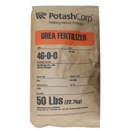 Potash Corp Pure Urea Nitrogen Fertilizer 46-0-0 Granular - 50 Lbs. ( Free Ship )