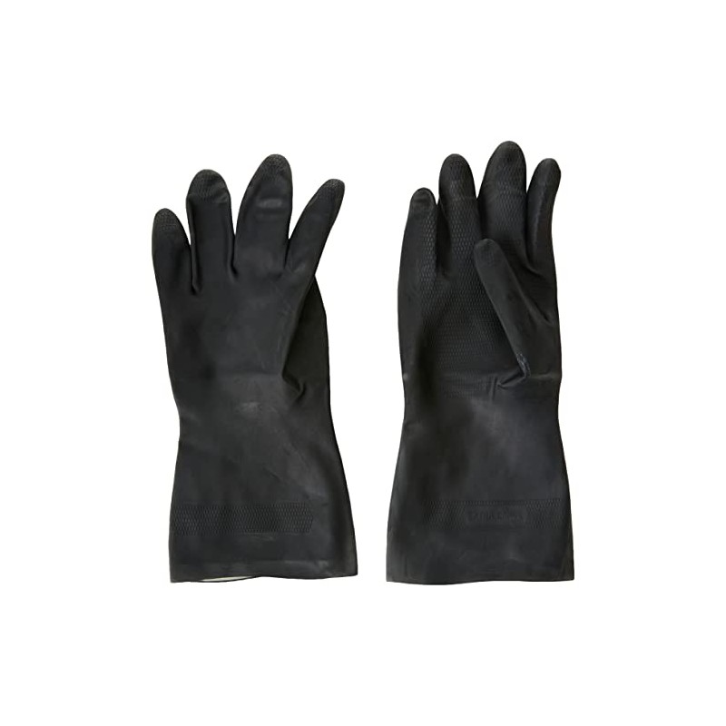 Polyco 517 Maxima Heavy Duty Flock Lined Natural Rubber Gloves