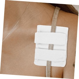 FRCOLOR Post Heart Surgery Strap Cushion Soft Reusable Skin Friendly Pillow for Women Washable Support Pad to Protect and from Straps White Cushion for Comfort