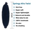 Springy Afro Twist Hair 18 Inch 3 Packs Marley Hair