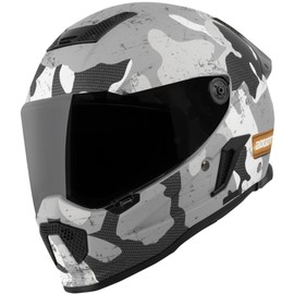 Bogotto Rapto Camo Helmet (White Matt/Grey, L)