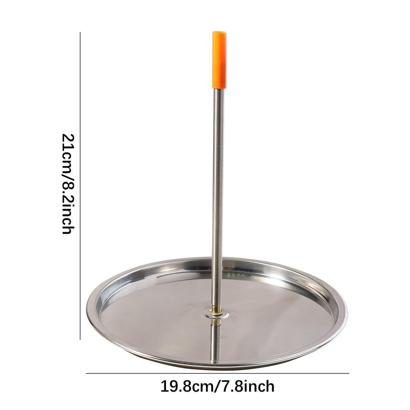 BBQ Vertical Skewer, Stainless Steel Barbecue Spit Skewer Grill, Chicken