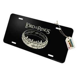 The Lord of The Rings The Journey Novelty Metal Vanity Tag License Plate
