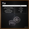 PRECISION POWER: Pro Audio T.2 Niobium Micro Dome 1 Inch
