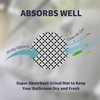 TheMadFox Commerical Urinal Mats 6 Pack, Water Absorption Deodorization Urinal