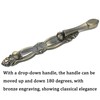 ZLYY 64mm Antique Handle, Bronze Pendant Handle Pull Knob, Hanging