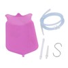 Enema Bag Kit Silicone for Colon Cleansing Home Colonic Portable