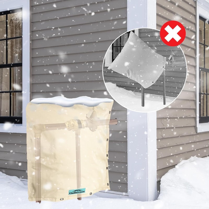 Cholila Cover Backflow Preventer Cover Insulated (5°F) - 18" W