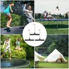 SquEqu 4 Pack Trampoline Spring Pulling Tool T-Hook Extension Puller