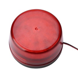 Zopsc Luz de alarma roja intermitente, luz de alarma de seguridad, luz de advertencia de señal intermitente, intermitente continuo y rápido, mejor efecto de advertencia, adecuado para varios conos de tráfico, columnas de advertencia
