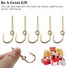 Fishing Hook Hat Clips Hooks, 10pcs Hat Pins Hat Hook